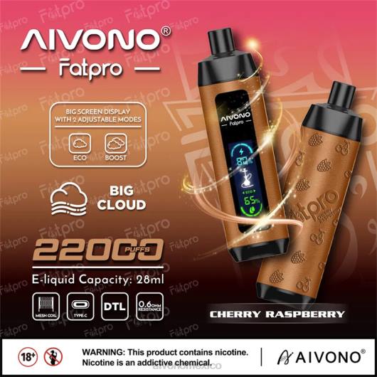 frambuesa cereza Aivono Fatpro 22000 TRF44 | Aivono Mexico